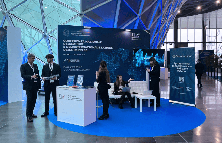 Cover - OpportunItaly alla Conferenza Nazionale dell'Export e dell'Internazionalizzazione delle Imprese